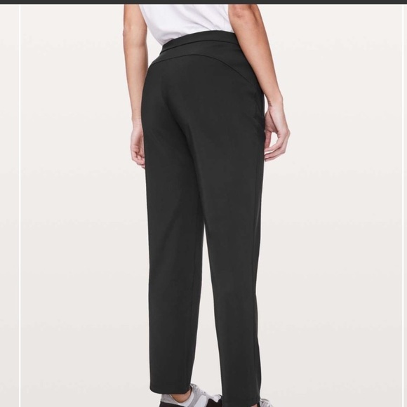 Lululemon On The Move Pant Black 6 - Picture 5 of 9